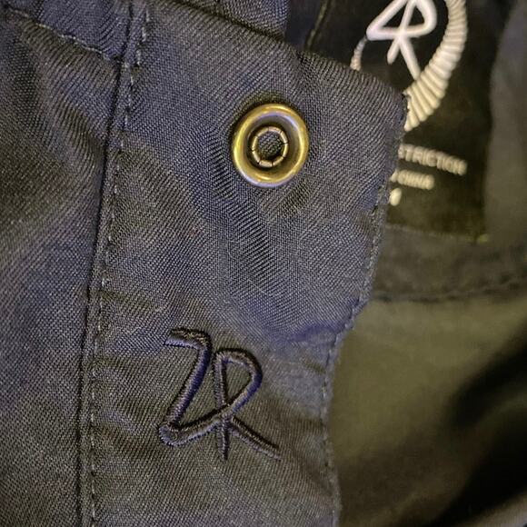 Zero Restriction Jacket Mens Medium Navy Blue Pullover Golf Windbreaker 1/4 Snap - Picture 4 of 15